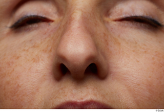 HD Face skin Alicia Dengra eye nose pores skin texture…